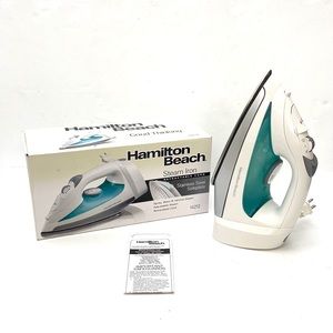 Hamilton Beach Steam Iron Multi-Setting Rectractable Cord